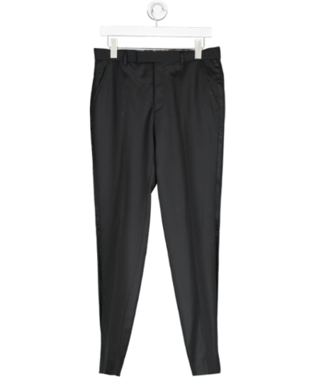 Ted Baker Tailored Fit Black Tuxedo Trousers W30 | Reliked