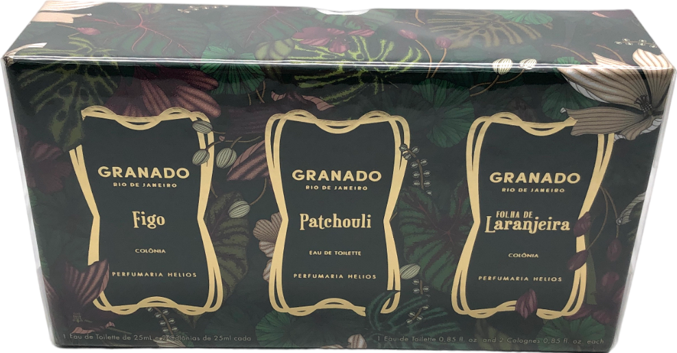 Granado London Perfumery Trio , Figo, Patchouli & Folha De Laranjeira 25ml