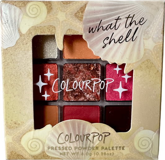 colourpop Pressed Powder Palette What The Shell 8g
