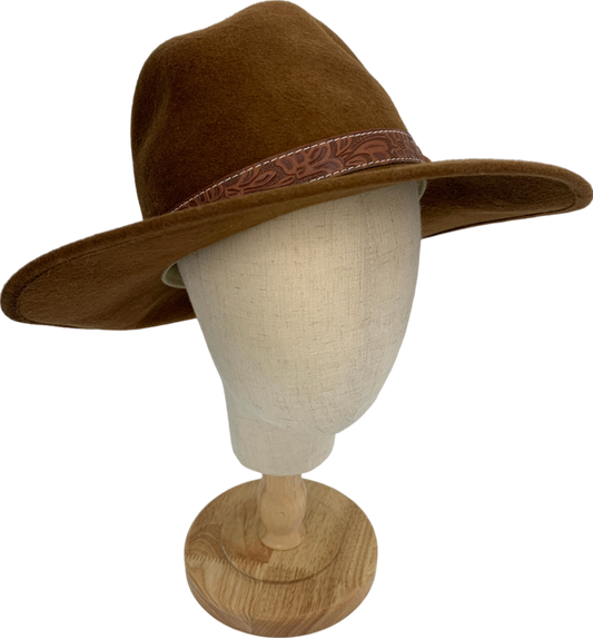 Orvis Brown Santa Fe Hat One Size