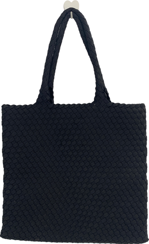 cos Black Woven Tote Bag One Size