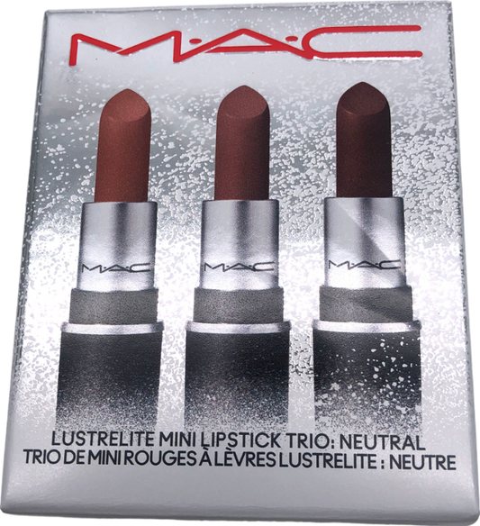 MAC Mini Lipstick Trio Natural X 3 3 x 1.5g