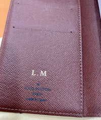 Louis Vuitton MONOGRAM Pocket Agenda Cover (R20503)