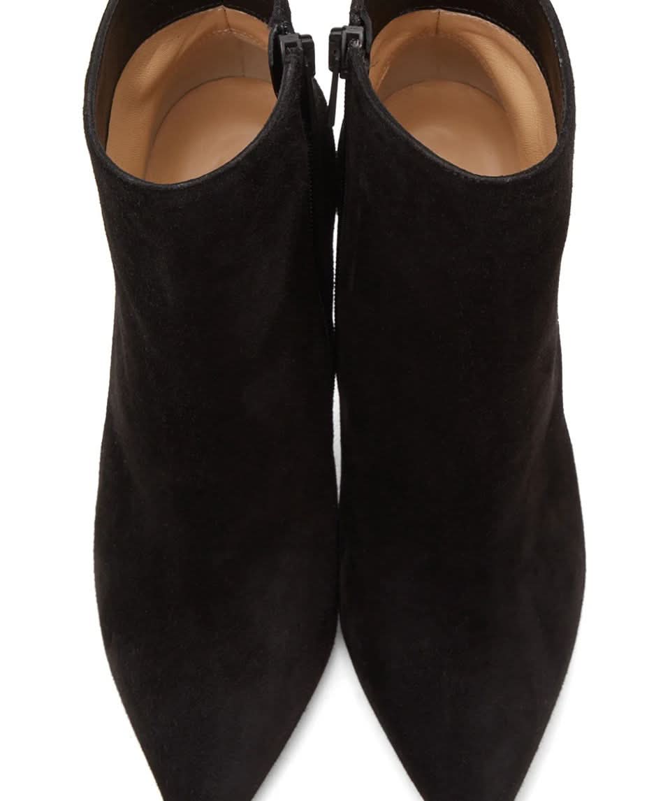 Christian Louboutin Black Suede So Kate 100 Boots UK 7 EU 40 👠
