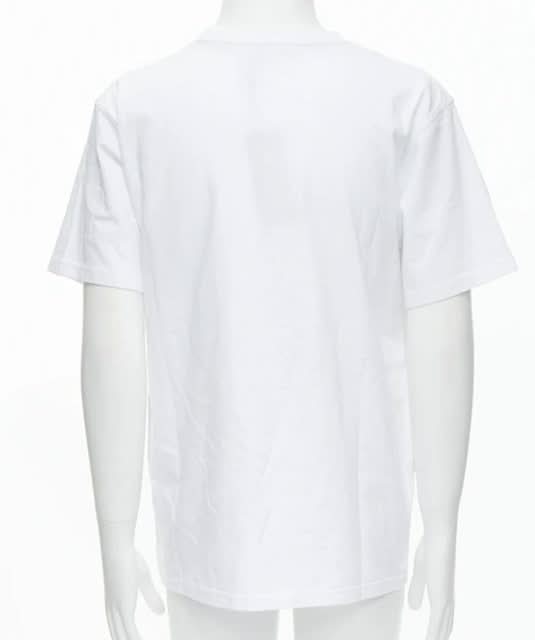 Christian Dior White New Homme '22 Runway Couture T-shirt UK M