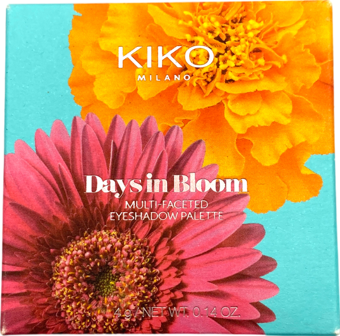 Kiko Milano Days In Bloom Eyeshadow Palette 01 Piece Of My Earth 4g