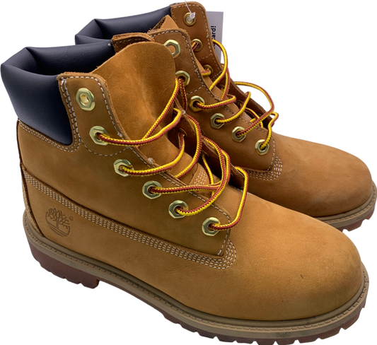 Timberland Yellow Premium 6 Inch Waterproof Boots UK 4 EU 37 👠