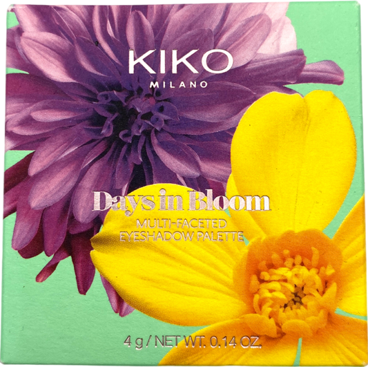 Kiko Milano Days In Bloom Eyeshadow Palette 02 Green Serenade 4g