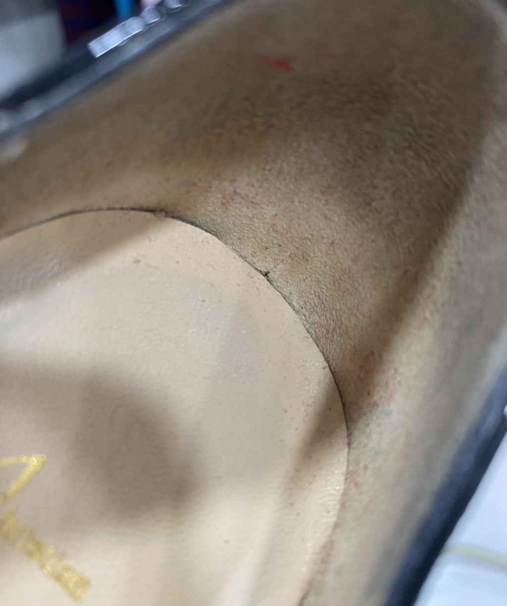 Christian Louboutin Black New Very Prive Patent Leather Pumps 120 UK 3.5 EU 36.5 👠