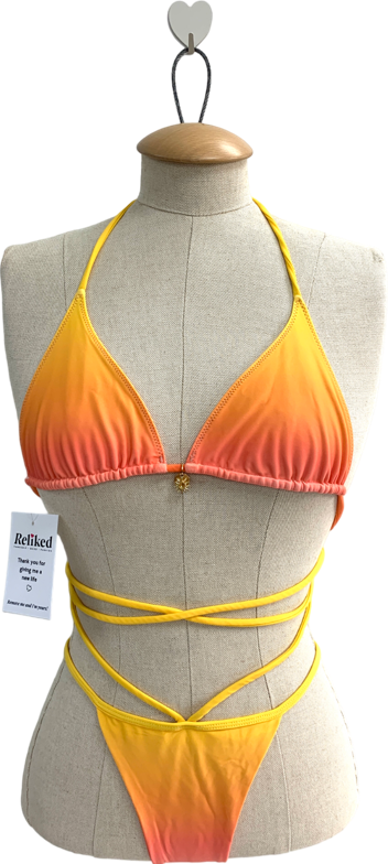 Bamba Orange Sol Bikini UK S/M