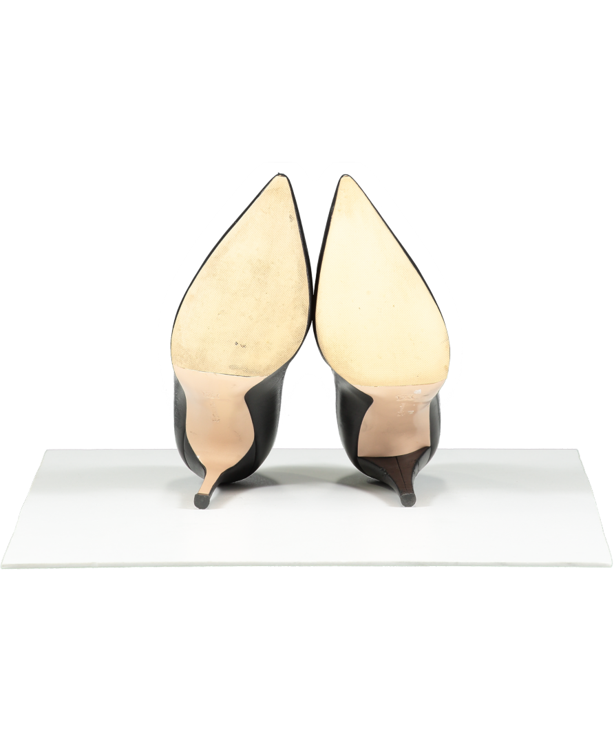 Gianvito Rossi Black Gianvito 85 UK 4 EU 37 👠