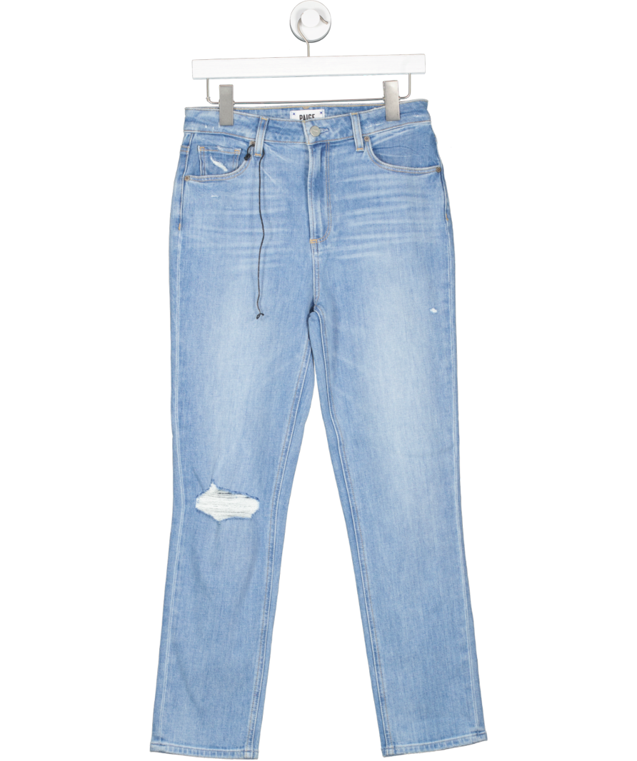 PAIGE Blue Sarah Slim Distressed Jeans W28