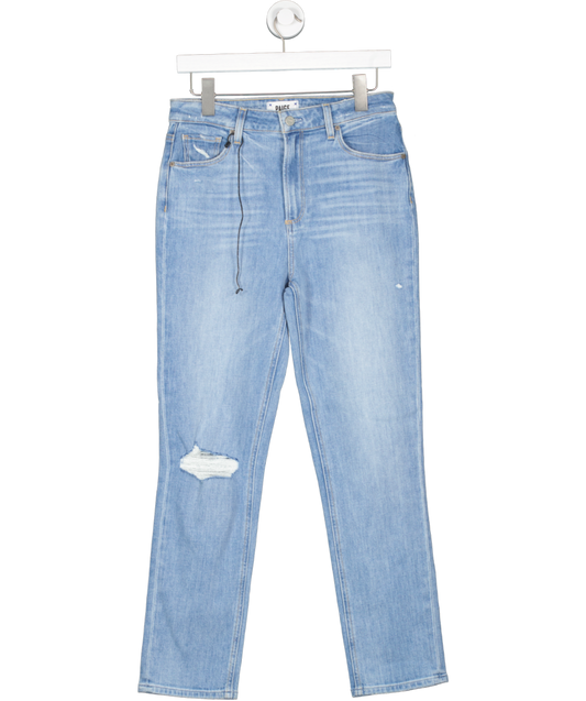 PAIGE Blue Sarah Slim Distressed Jeans W28