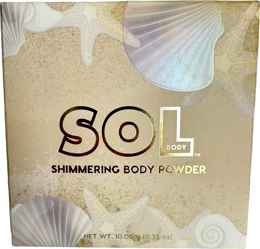 sol Shimmering Body Powder Skinny Dippin' 10g